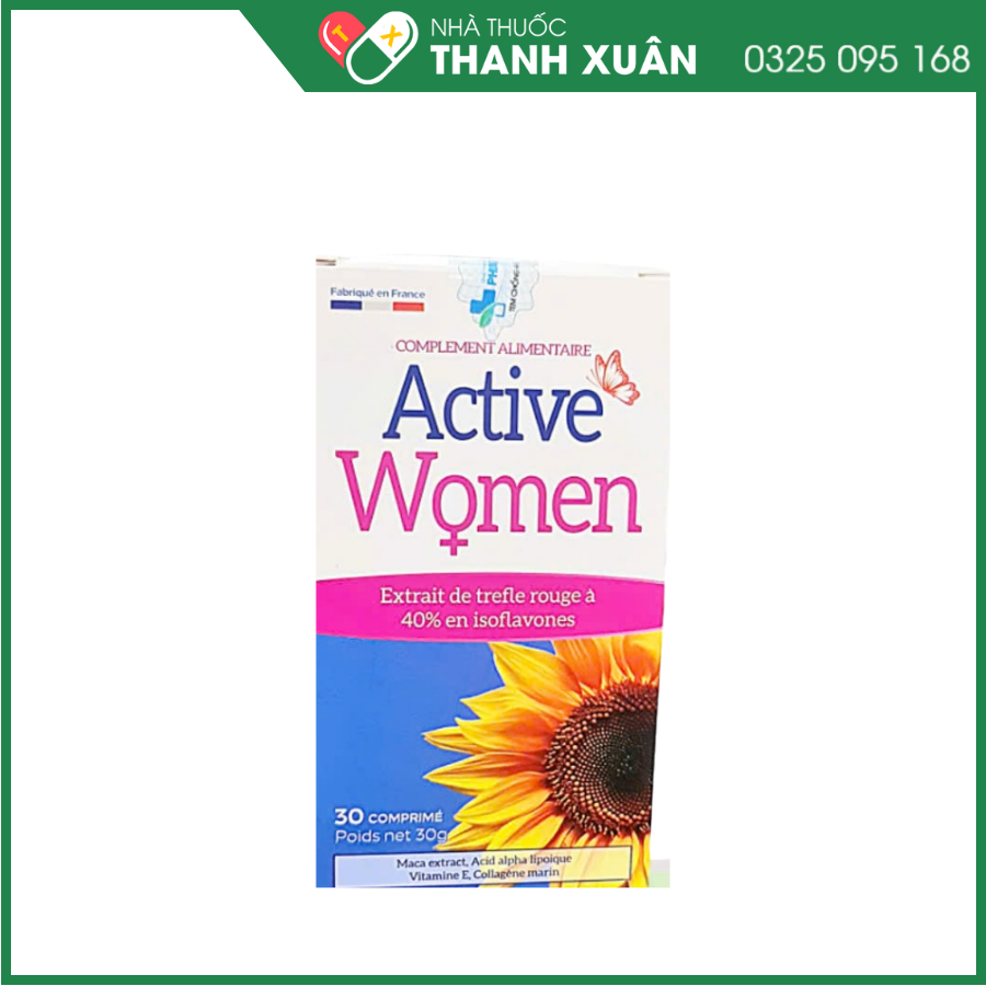Viên uống Active Women hỗ trợ tốt cho phụ nữ trung niên